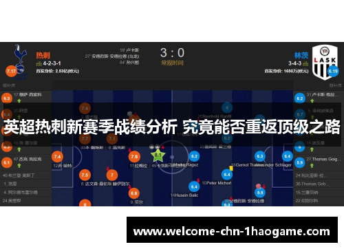 英超热刺新赛季战绩分析 究竟能否重返顶级之路